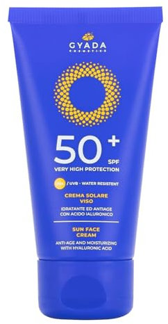 GYADA COSMETICS, Solar Spray facial cuerpo Baby SPF50+ protección muy alta, nutritiva, crema solar para niños y pieles sensibles, absorción rápida, resistente al agua, no mancha 150 ml