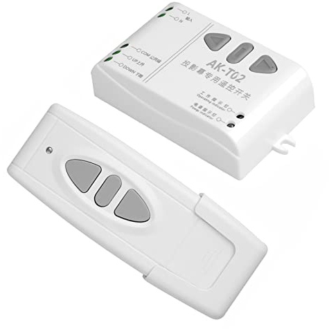 AC85~250V 433MHz Interruptor de control remoto inalámbrico universal 1CH RF Relé receptor módulo para receptor de pantalla de proyección