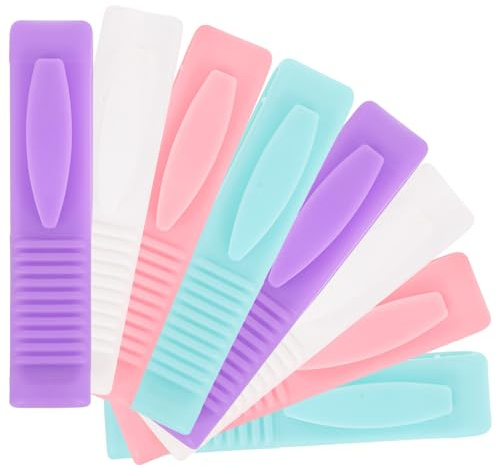 Ciieeo Apribottiglie per Fiale Mini in Plastica 8 Pezzi Design Scanalato per Infermieri, Apri Ampolla Riutilizzabile per Uso Domestico e Laboratorio