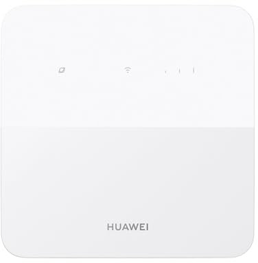 Huawei B320 White, 4G + CAT 4 LTE Low-Cost Mobile WiFi Router, 195Mbps WiFi N 300Mbps, Ethernet + External Antenna Port – Sim Slot Unlocked to ALL Networks