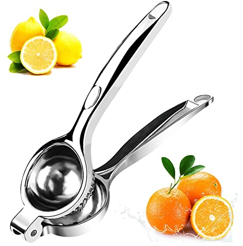 Magrimaxio Exprimidor Limon Naranjas Manual, Exprimidor de Naranjas Manual, Exprimidor de Limones Anticáustico, Exprimidor Limon de 7 cm de Diámetro para Cocina, Bar, Restaurante