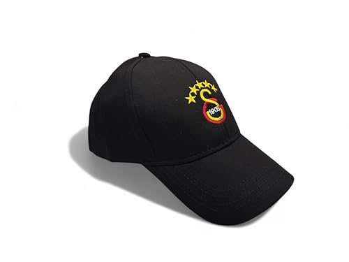 Gök-Türk Classic Baseball Cap Galatasaray GS 5 Sterne 5 Yildiz Baseballkappe Baseballmütze schwarz