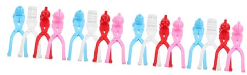 TOYANDONA 16stücke Teiliges Schneeballformer Für Junge Mädchen Spaßige Schnee Und Strandspielzeuge Für Jungen Ab Jahren Leicht Zu Tragende Clips Für Unbeschwertes Spielen Im Freien