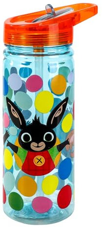 Bing - Borraccia da 580 ml per bambini e scuola, in Tritan resistente, riutilizzabile, senza BPA