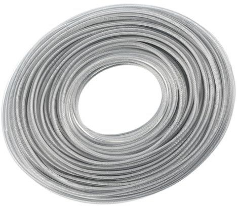 GAROZATION Trimmerfäden 45m Rasentrimmer Fadentrimmer Trimmerfaden Für Rasenmäher