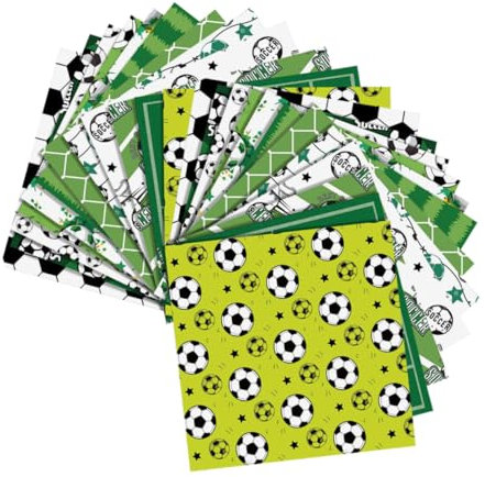MAGICLULU 24stücke Fußball-geschenkpapier Mit Fußballmotiven Pro Für Fußball-themenpartys Geburtstage Und Feiertage Geeignet Für Jungen Und Junge Mädchen