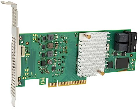 LSI SAS3008 Array-Karte, 8 Ports, 12 Gbit/s, Plug-and-Play-/SAS-Karte mit 2 -SAS-HD-Anschlüssen, Unterstützt 1024 Geräte, Integriertes, für,