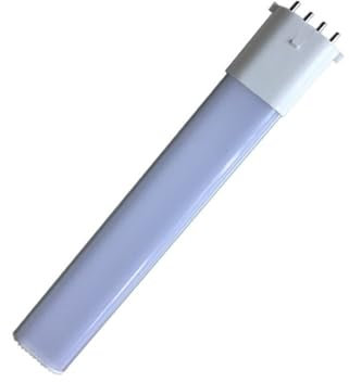 RZL Illuminazione, Confezione da 5, lampada a tubo LED 2G7/2GX7 6W AC85-265V 28-2835smd lampada in alluminio(Natural white,2GX7 milky)