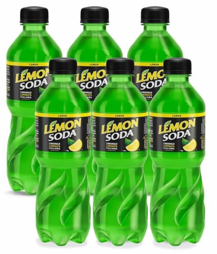 6X Lemonsoda Bibita Analcolica al Succo di Limone della Sicilia 45cl