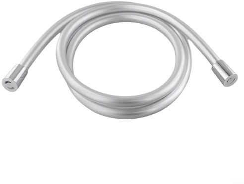 Stilvoller PVC-Brauseschlauch, 1 5 m, entworfen, um hohem Wasserdruck standzuhalten (grau)