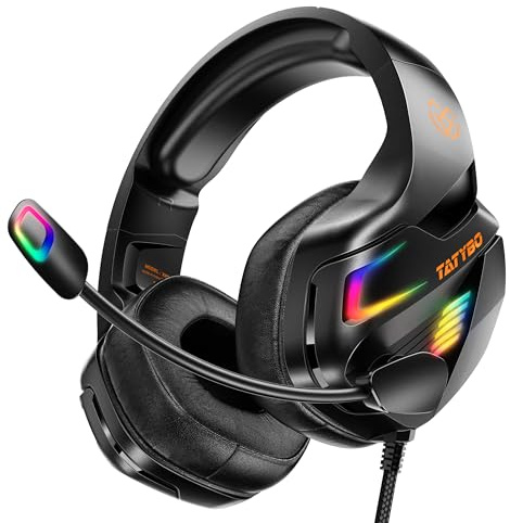 Tatybo Wired Gaming Headset for Ps5, Ps4