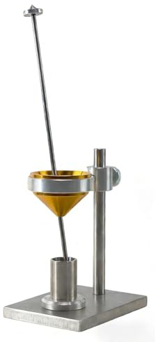 Kit per test del suolo, tester per tasso di umidità con imbuto e misurino, capacità 10 ml, diametro 20 mm, per analisi geotecnica del contenuto di umidità