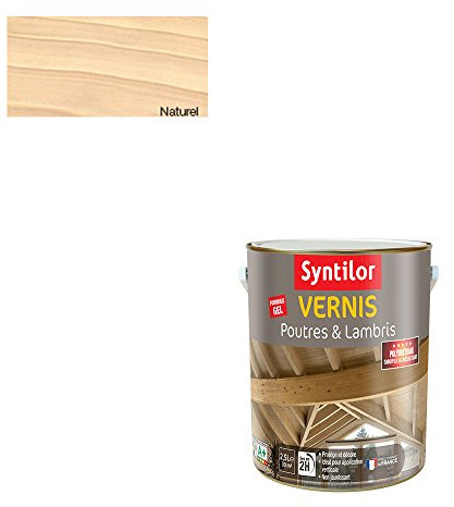 Syntilor - Vernis Poutres Et Lambris Naturel Satiné 2,5L