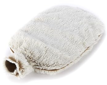 Warmies Saco de Granos para Microondas, Almohadilla de calor con Aroma de Lavanda Francesa, Almohadilla Térmica para Frio o Calor, color beige