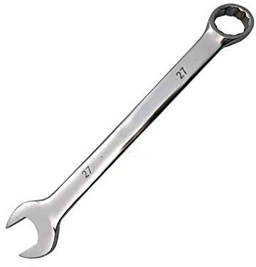 SENRISE Llave combinada de 6 a 32 mm, llave inglesa abierta y anular, llave métrica de doble extremo, herramientas manuales para reparación de coches y bicicletas (30 mm)