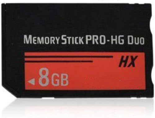 SHEAWA Carte mémoire MS Pro Duo pour Sony PSP 8 Go 16 Go 32 Go 64 Go et caméra Cybershot