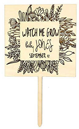 Personalized Plant Marker Favors Wood Plant Maker Favors