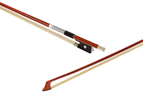 MI&VI 2020 Violinenbogen aus Karbonfaser, volle Größe 4/4, mit hochdichtem Bogenkoffer, Pernambukohaut, Ebenholzfrosch, gut ausbalanciert, perfektes Gewicht, mongolisches Pferdehaar von MIVI Music