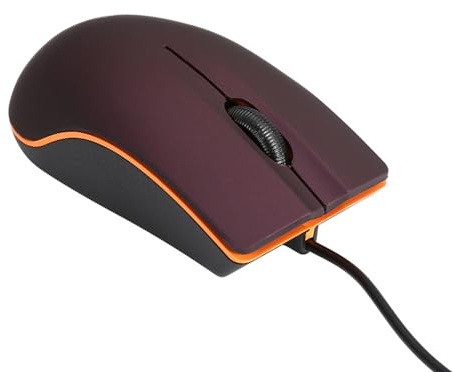ulafbwur Souris filaire M20 filaire givrée haute sensibilité ergonomique Plug and Play Mini souris d'ordinateur optique pour bureau souris PC