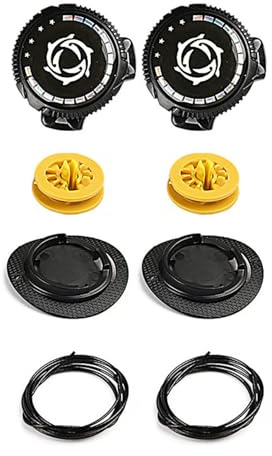 Cordones de Zapatos de Bloqueo rápido, Cordones de Alambre de Metal giratorios, Cordones de Cuerda con Hebilla automática, Cordones de Zapatos sin Atar, Cordones de Bloqueo Fuerte