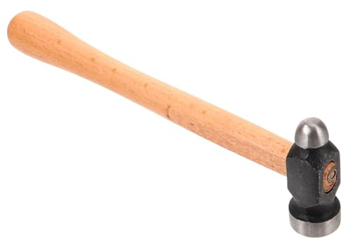 BESTonZON Runder Holzhammer Mit Ergonomischem Griff Installationshammer Für Möbelmontage Und Holzbearbeitung Für Heimwerker Und