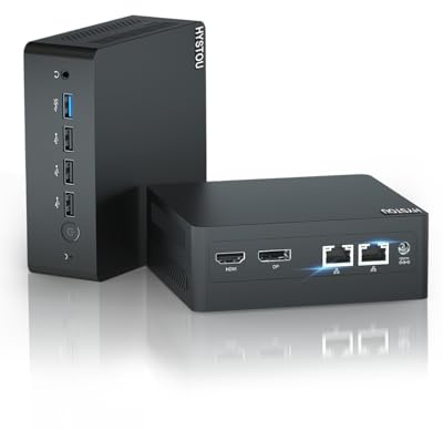 Mini PC Windows Desktop Computer: Alder Lake N100 16GB Ram LPDDR5 512GB NVMe SSD Mini PC Windows 11 Pro for Büro Home