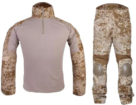 Suwequest Taktische Kampf-Shirts und Hosen, Trainingsanzug, Uniform-Set, Kleidung, Jagd, Wandern, Outdoor-Sport-Set, SS, XL