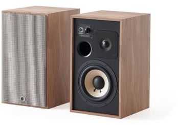 Elipson Enceinte Bibliothèque Heritage XLS 7 - Bois Clair - 2 Voies - HiFi - 90 W - La Paire