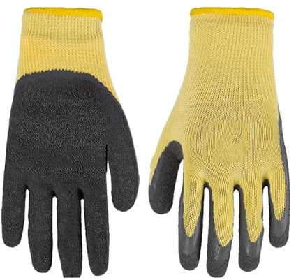 GNAUMORE Flammhemmende Elektriker Handschuhe,Elektriker Handschuhe,Gummi-Isolierhandschuhe,Isolierhandschuhe 400 V Spannungsbeständigkeit,Rutschfest Gummi-Elektrikerhandschuhe