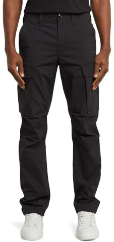 G-Star Herr Core Regular Cargo Pants, Svart (Dk Black D24309-e070-6484), 32W / 32L