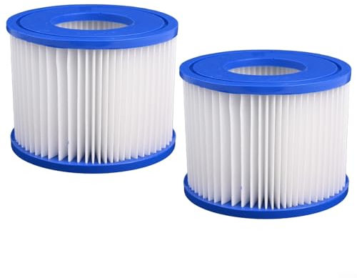 Für Intex E Poolfilter Ersatz 2 Stück Typ I Kartuschen für optimale Filtrationseffizienz