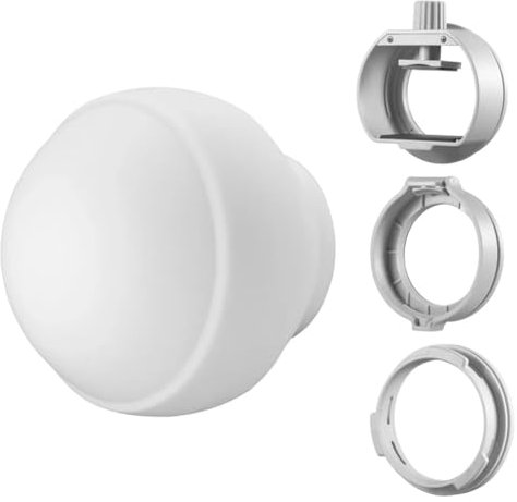 Cenei Camera Flash Speedlite Lighting Enhancement Kit - Diffuser Dome Softbox with Universal Adapter Ring ML-CD15