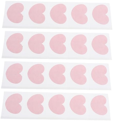 BATHVEVE 20piezas Curita Forma De Corazón Roja Vendajes Pequeños De Dibujos Animados Para Heridas Los Dedos Vendajes De Flexibles Para Uso Diario