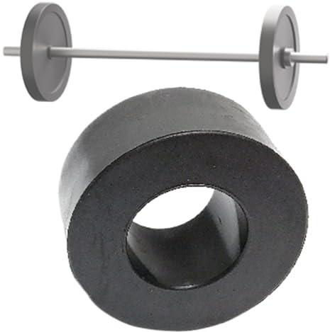 Separadores Levantamiento Pesas Soporte Discos Barra, Alfombrillas Amortiguación Vibraciones, Cojines Absorción Impactos | Equipo Ejercicio Gimnasio Club Deportivo Circuitos Fuerza Entrenamiento