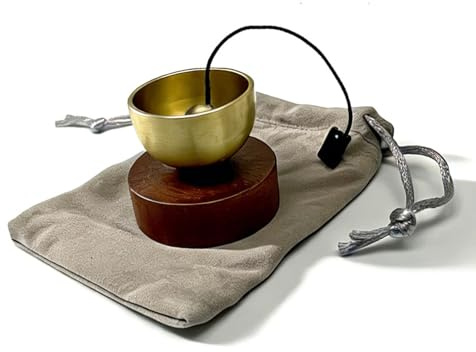 Multifunktionales Yoga Glockenspiel mit Holzstruktur für eine friedliche Atmosphäre mit beruhigendem Klang für ruhige Räume und Achtsamkeit Holzwindspiele
