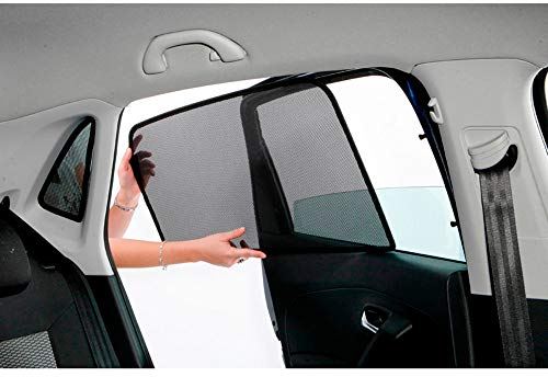 ClimAir Car Comfort Sonniboy kompatibel mit Skoda Octavia III (5E) Combi 2013-2017 & Facelift 2017-2020, Schwarz