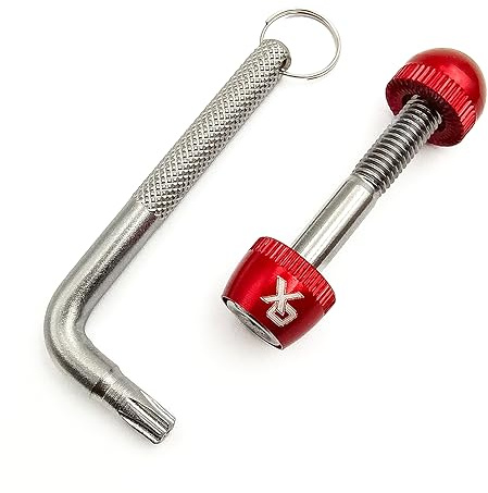 ONIPAX Bike Anti-Theft Seatpost Lock M6x45mm Tamper-Resistant Security Bolt | Cr-Mo steel and alloy, urban commuter parking, tamper-resistant saddle protection, proprietary 7-lobe anti-theft key design