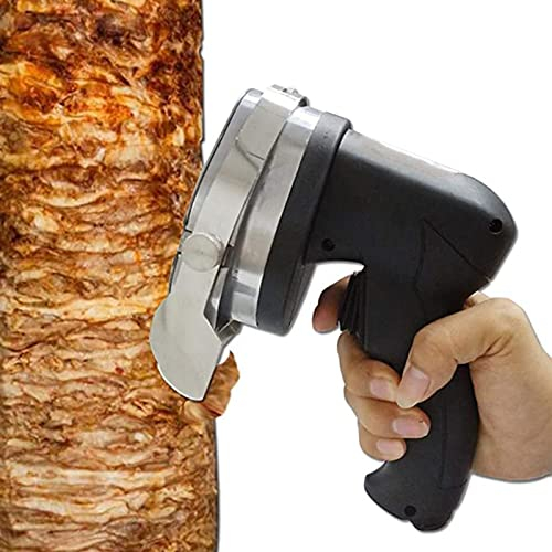 Cortadora De Barbacoa Eléctrica, Máquina, Espesor Ajustable 8 Mm, 50-60 Kg/Día, Cuchillo De Barbacoa Comercial Profesional De Corte Rápido, ElectricSlicer,A