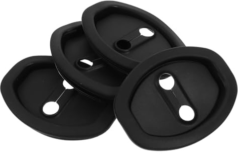 Gatuida Car Door Lock Latch Covers Silicone Thickened Pad Door Lock Protection Easy Fit Car Decoration