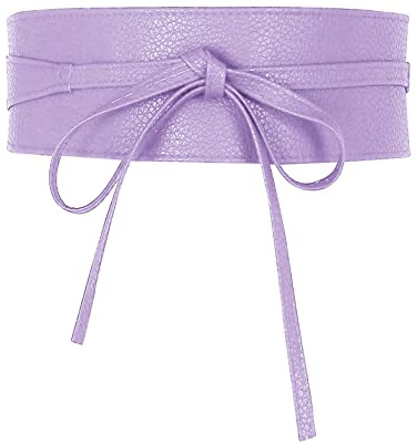 Glamexx24 Damen Taillengürtel Breiter Obi Gürtel Klassischer Wickelgürtel, Breiter Gürtel für Kleid Damen