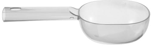 Cabilock Mestolo Cucchiaio Per Mescolare a Manico Lungo Cucchiaio Di Farina Cucchiaio Multifunzione Cucchiaio Da Pasto Paletta Per Il Ghiaccio Di Utilità L'animale Domestico Transparent