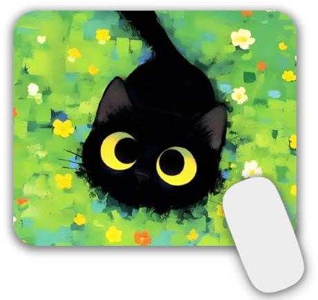 Mousepad Gaming Office Mauspad mit Designs 24 x 20 x 0,3 cm für Computer, Laptop (MP-Y14)
