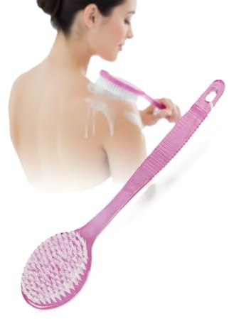 Back Scrubber for Shower Reusable Exfoliating Body Assorted Colours