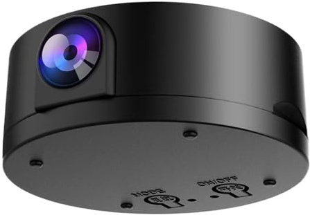 di dispositivi di monitoraggio WiFi HD per telecamere di sicurezza - Telecamera di registrazione con avviso di movimento, unità di sorveglianza intelligente portatile | Con connettività per l'