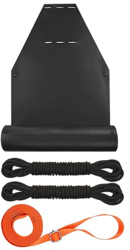 Luge polyvalente pour le transport | Pas facile à casser pour tirer des poids – Corde de remorquage de cerf Accessoire de chasse pour remorquer des troncs d'arbres et matériel de camping