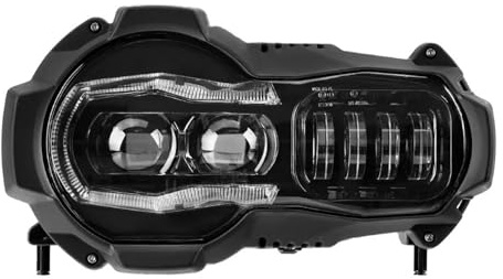 Moto Faros Delanteros Para BMW R1200GS 2013-2018 R 1200GS Para K50 Para ADV Para Adventure GS 1200 Conjunto Faro Para Motocicleta Faros LED Headlight Conjunto(R12*00GS 2013-2018)