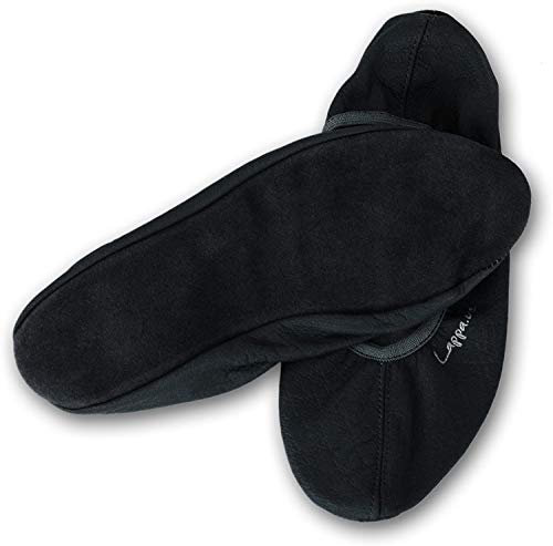 Lappade Ledersohle schwarz Gymnastikschuhe, Schläppchen, Turnschläppchen (Art. 200 Gr. 39 EU)