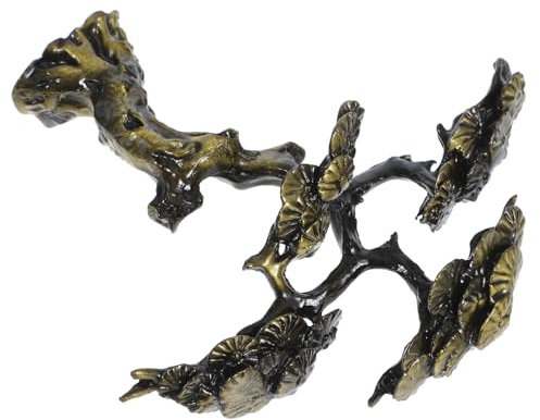 POPETPOP Vintage Kupferlegierung Baum Statue Elegante Tischdekoration Für Stilvolle Wohnräume Einzigartiges Desktop Ornament Für Und Kreative Einrichtung