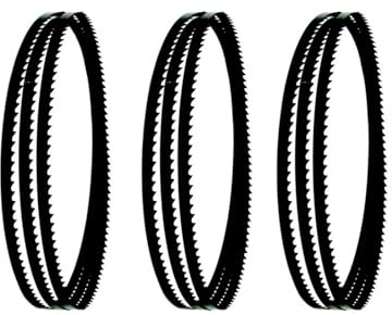 1810 x 6 x 0,35 mm Bandsägeblätter 4 TPI for BS 5370, BS 5378 for Kurvenschnitte 3 Stück