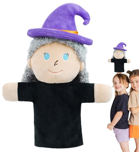 Marionnette à Main en Peluche Douce,Poupées Contes de Fées - Jouet Interactif Conte pour Maison École Maternelle Crèche Éducation